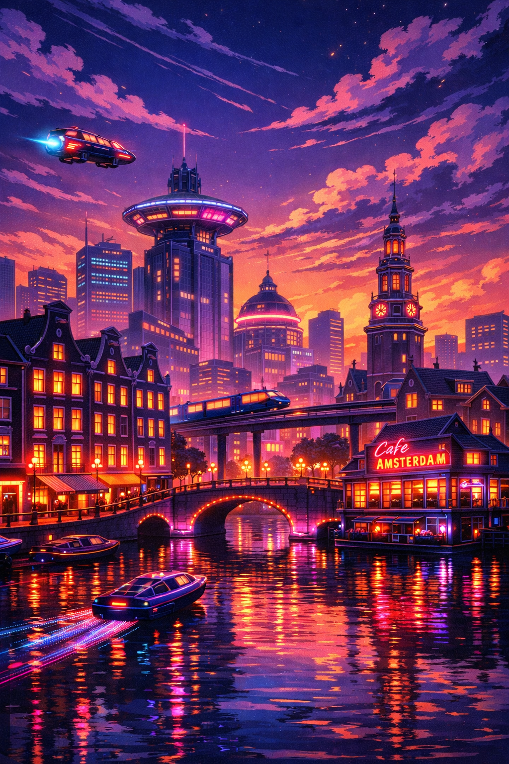 Amsterdam city theme